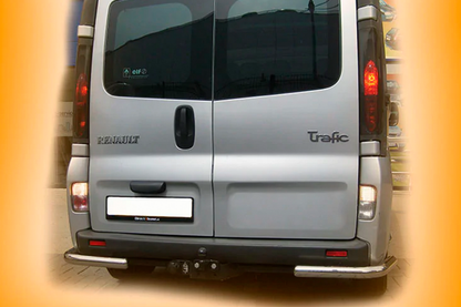 Rear Corner Bars AK003 (Stainless Steel) for Opel Vivaro 2001-2015 - image 2