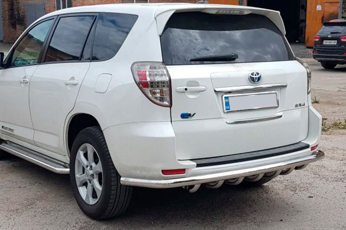 Rear Guard AK005-15 (2 pcs, stainless steel) for Toyota Rav 4 2006-2013 - image 3