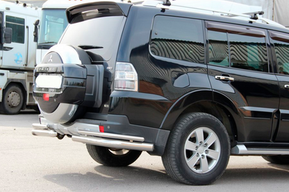Rear Bar AK003 Double (Stainless Steel) for Mitsubishi Pajero Wagon IV 2006-2021 - image 3