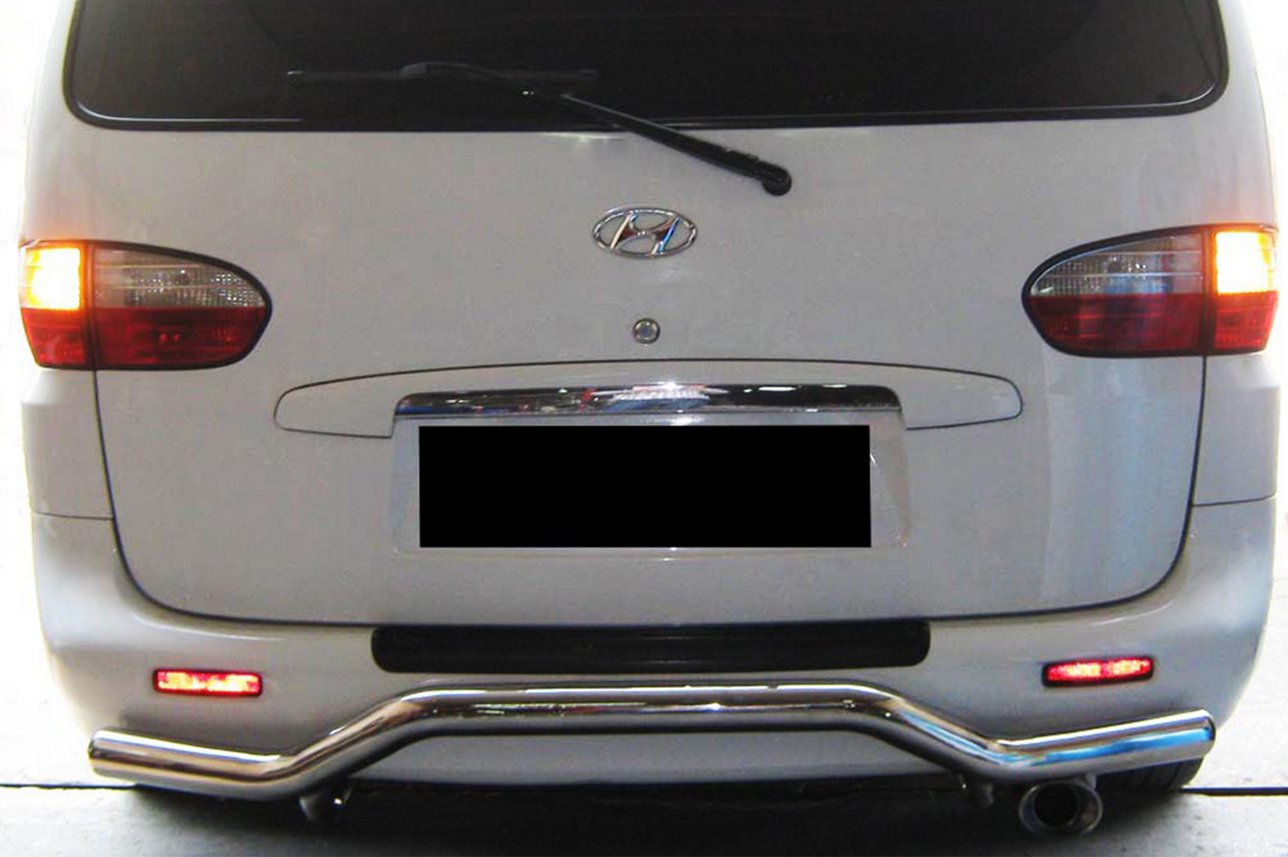 Rear Bar AK-005 (Stainless Steel) for Hyundai H200, H1, Starex 1998-2007 - image 2