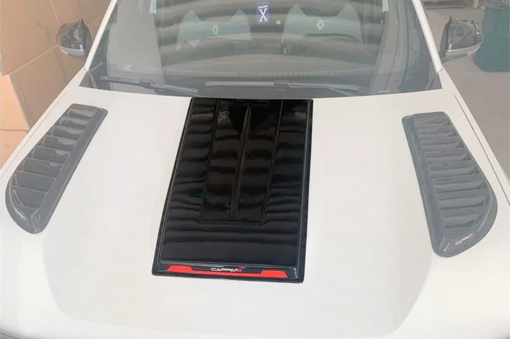 Hood Scoop (Gloss) for Dacia Duster 2024- - image 2