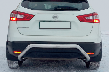 Rear Bar AK007-1 (Stainless Steel) for Nissan Qashqai 2014-2021 - image 4