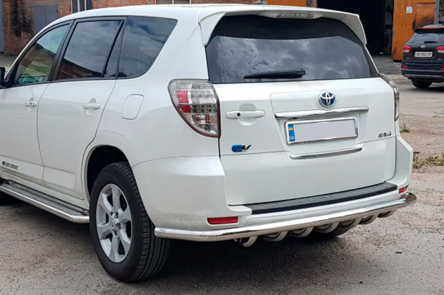Rear Guard AK005-15 (2 pcs, stainless steel) for Toyota Rav 4 2006-2013 - image 3