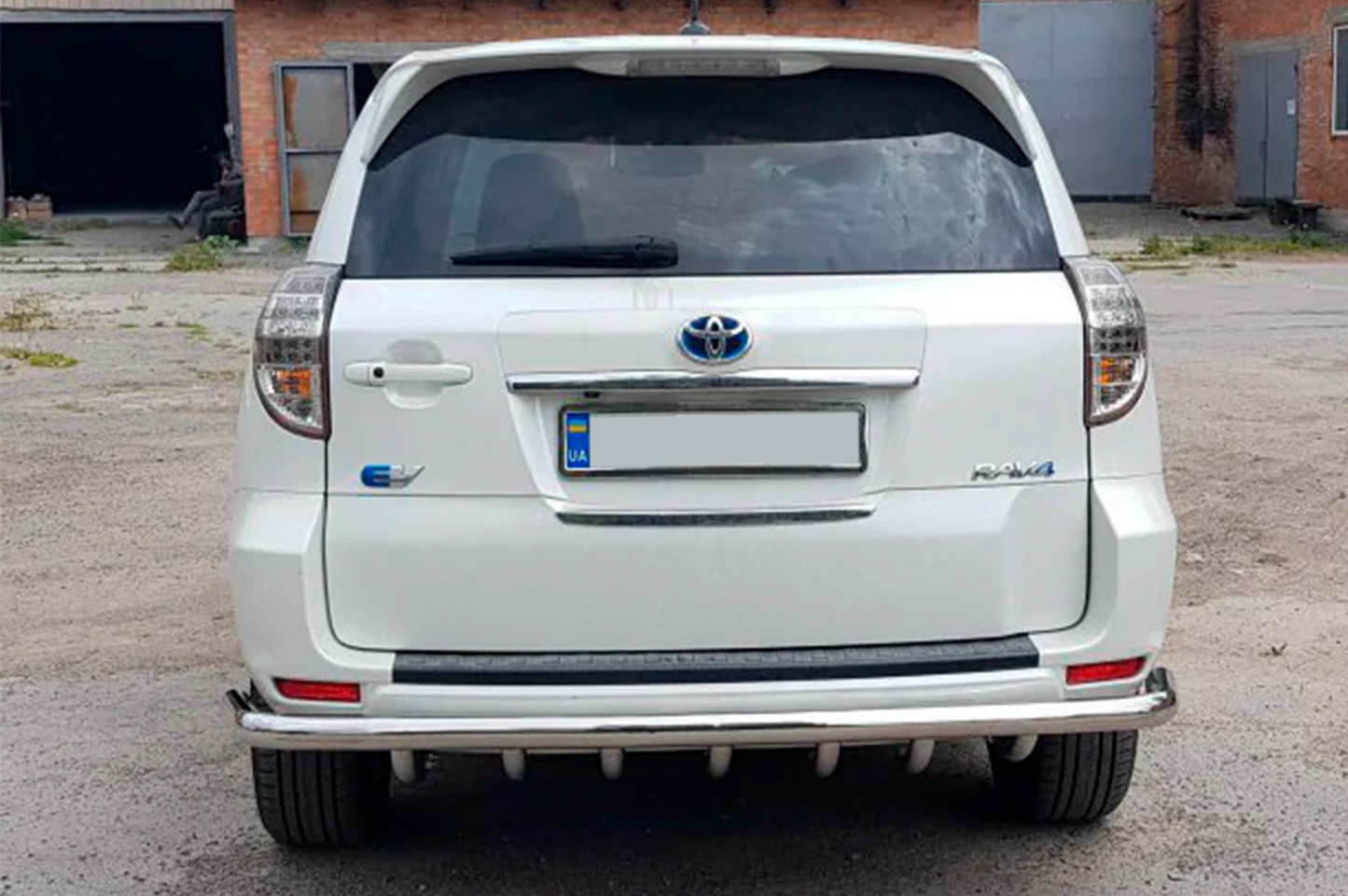 Rear Guard AK005-15 (2 pcs, stainless steel) for Toyota Rav 4 2006-2013 - image 4