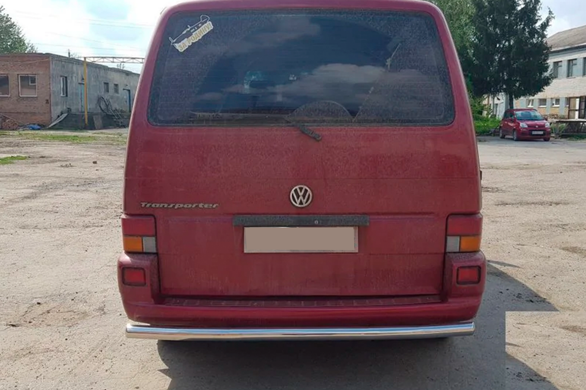 Rear Bar AK002 (Stainless Steel) for Volkswagen T4 Transporter 1990-2003 - image 2
