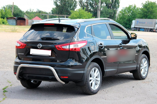 Rear Bar AK007-1 (Stainless Steel) for Nissan Qashqai 2014-2021 - image 1