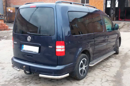 Rear Corner Bars AK003 (2 pcs, stainless steel) for Volkswagen Caddy 2004-2010 - image 7