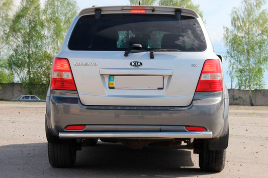 Rear Bar AK002 (Stainless Steel) for Kia Sorento I BL 2002-2009 - image 1