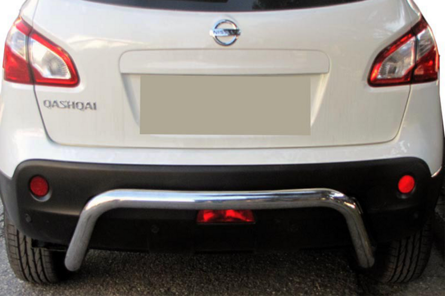 Rear Bar AK007 (Stainless Steel) for Nissan Qashqai 2010-2014 - image 2