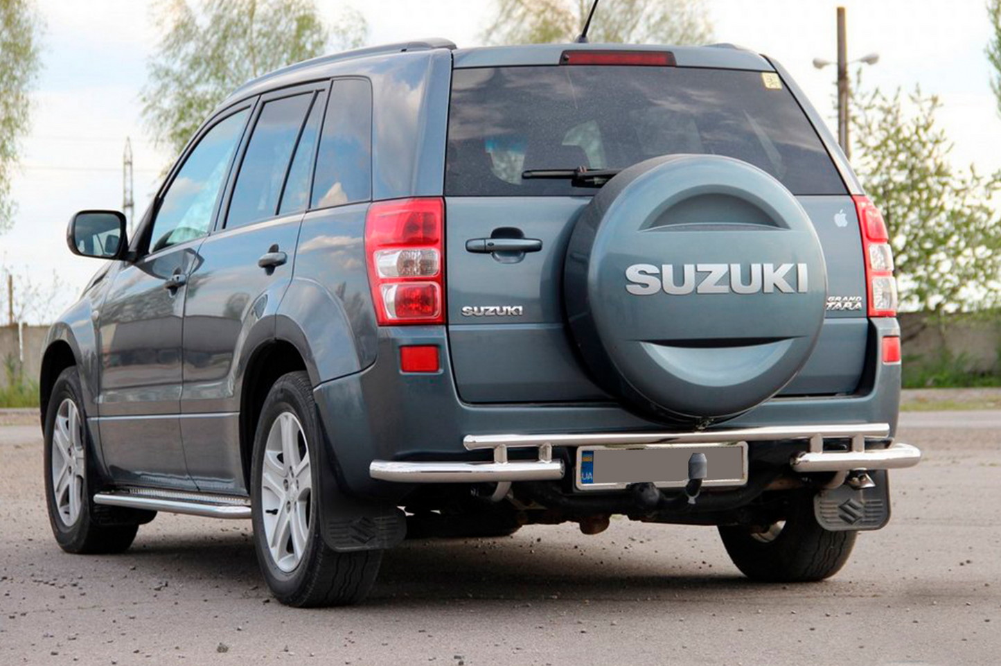 Rear Guard AK005-3 (Stainless Steel) for Suzuki Grand Vitara 2005-2017 - image 1