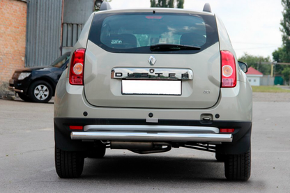 Rear bar straight (stainless steel) for Dacia Duster 2008-2018 - image 5