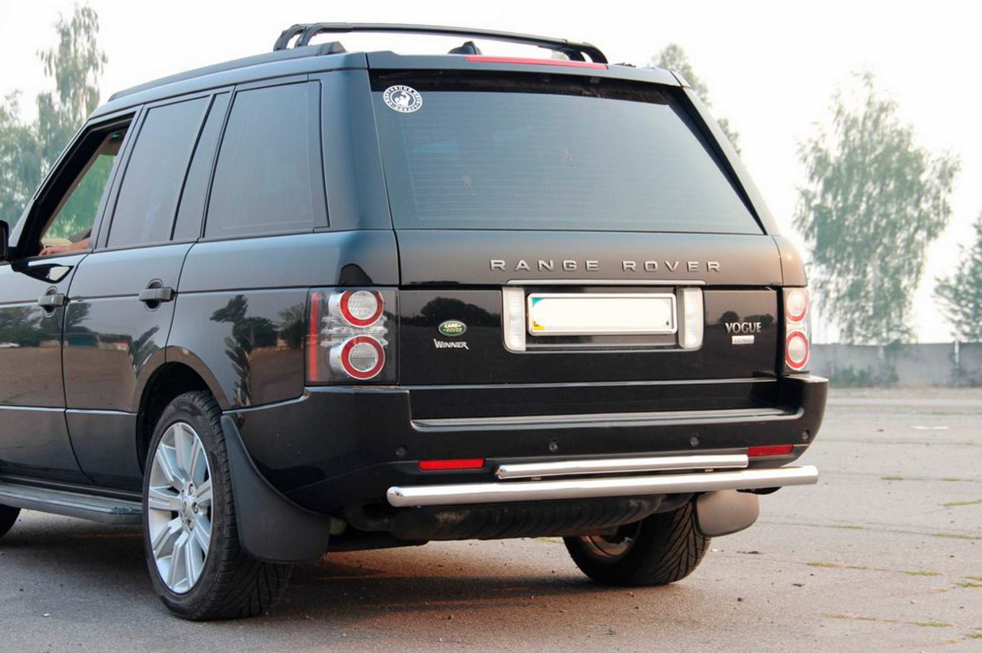 Rear Bar AK002-Double (Stainless Steel) for Range Rover III L322 2002-2012 - image 3