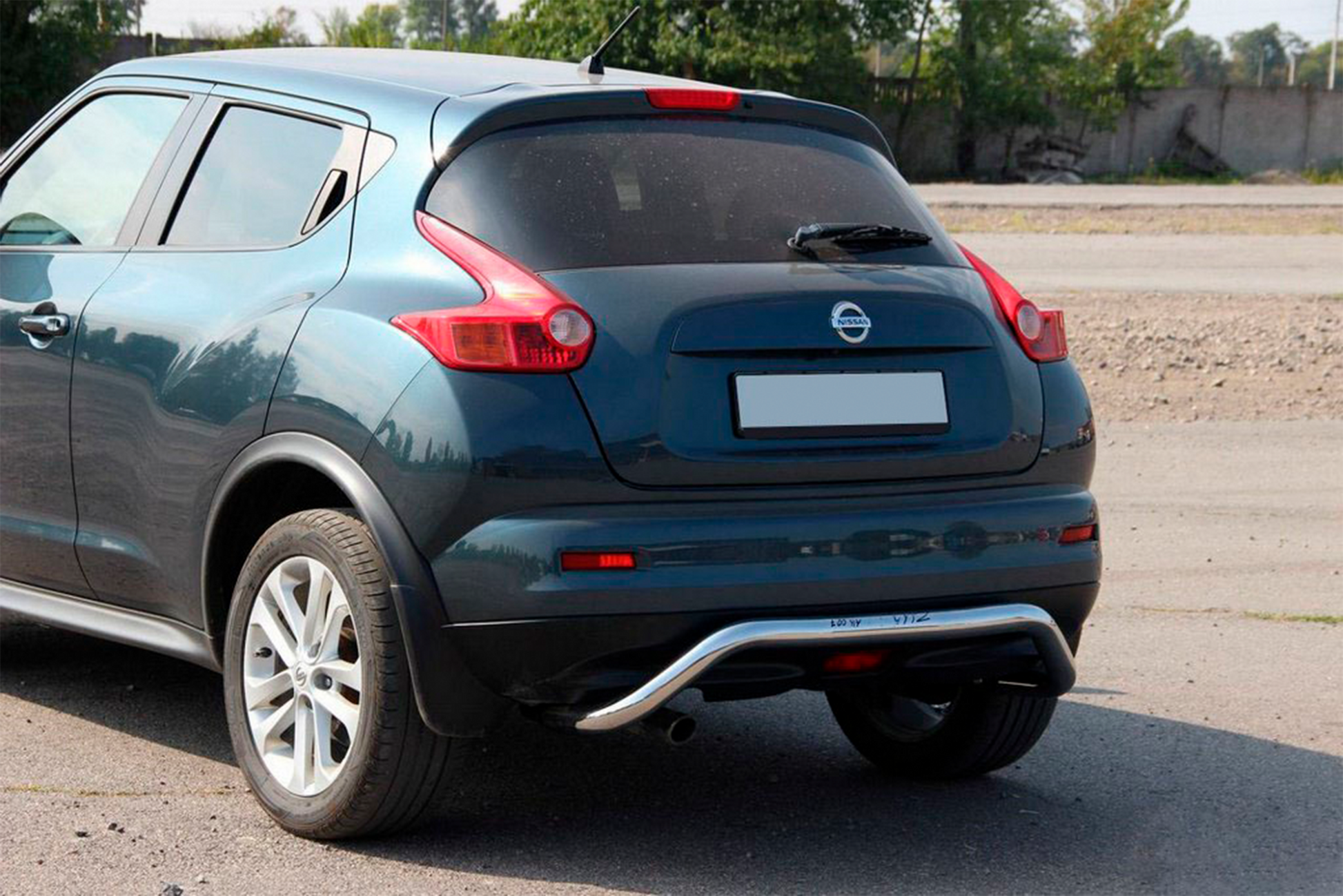 Rear Bar AK007 (Stainless Steel) for Nissan Juke 2010-2019 - image 4