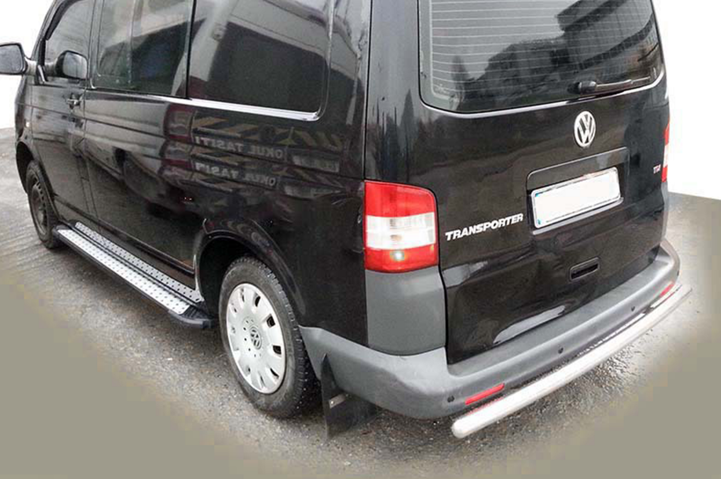 Rear Bar AK002 (Stainless Steel) for Volkswagen T5 2010-2015 - image 6
