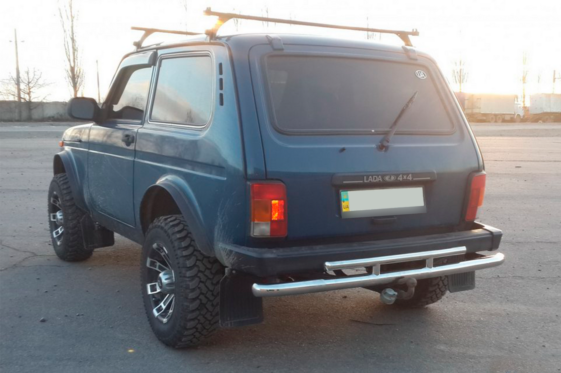 Rear bar AK002 double for Lada Niva та Urban 1977- - image 3