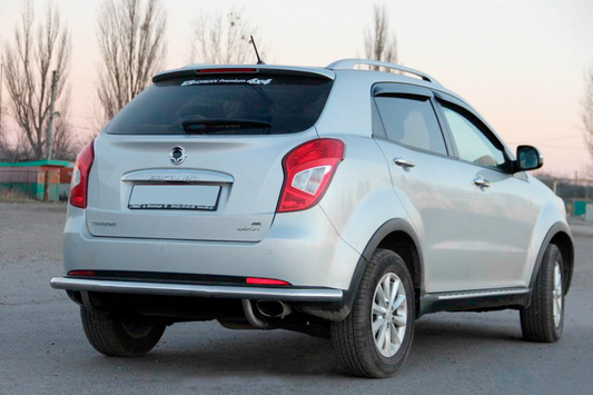 Rear Bar AK005 (Stainless Steel) for SsangYong Korando 2010-2019 - image 1