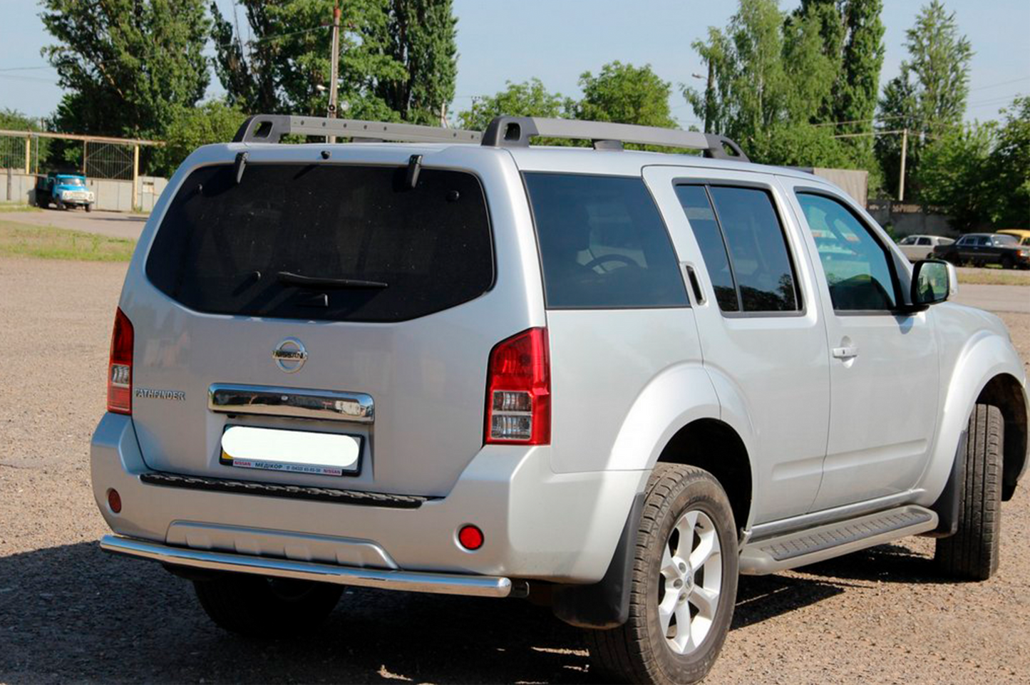 Rear Bar AK002 (Stainless Steel) for Nissan Pathfinder R51 2005-2014 - image 3