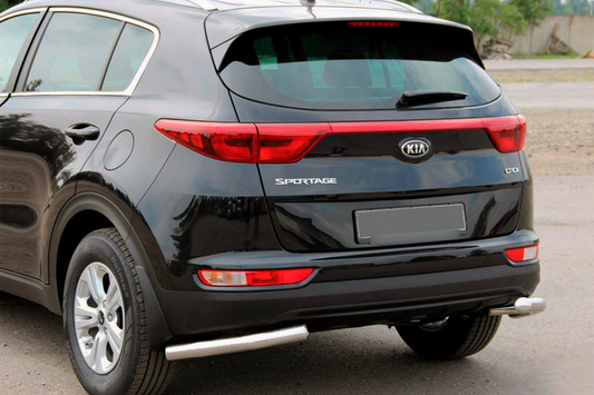 Rear Corner Protection AK003 (Stainless Steel) for Kia Sportage 2015-2021 - image 1
