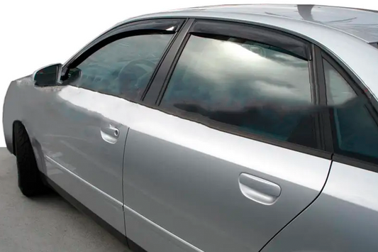 Side window wind deflectors Sedan (4 pcs, HIC) for Audi A4 B5 1994-2001 - image 2