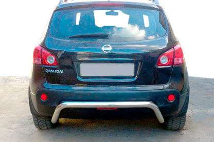 Rear Bar AK007 (Stainless Steel) for Nissan Qashqai 2007-2010 - image 2
