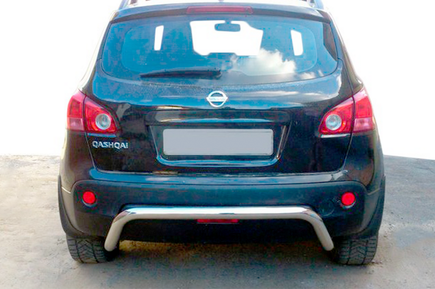 Rear Bar AK007 (Stainless Steel) for Nissan Qashqai 2010-2014 - image 1