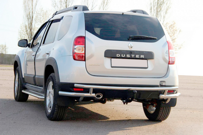 Rear Bar AK005-Special (Stainless Steel) for Renault Duster 2008-2017 - image 1