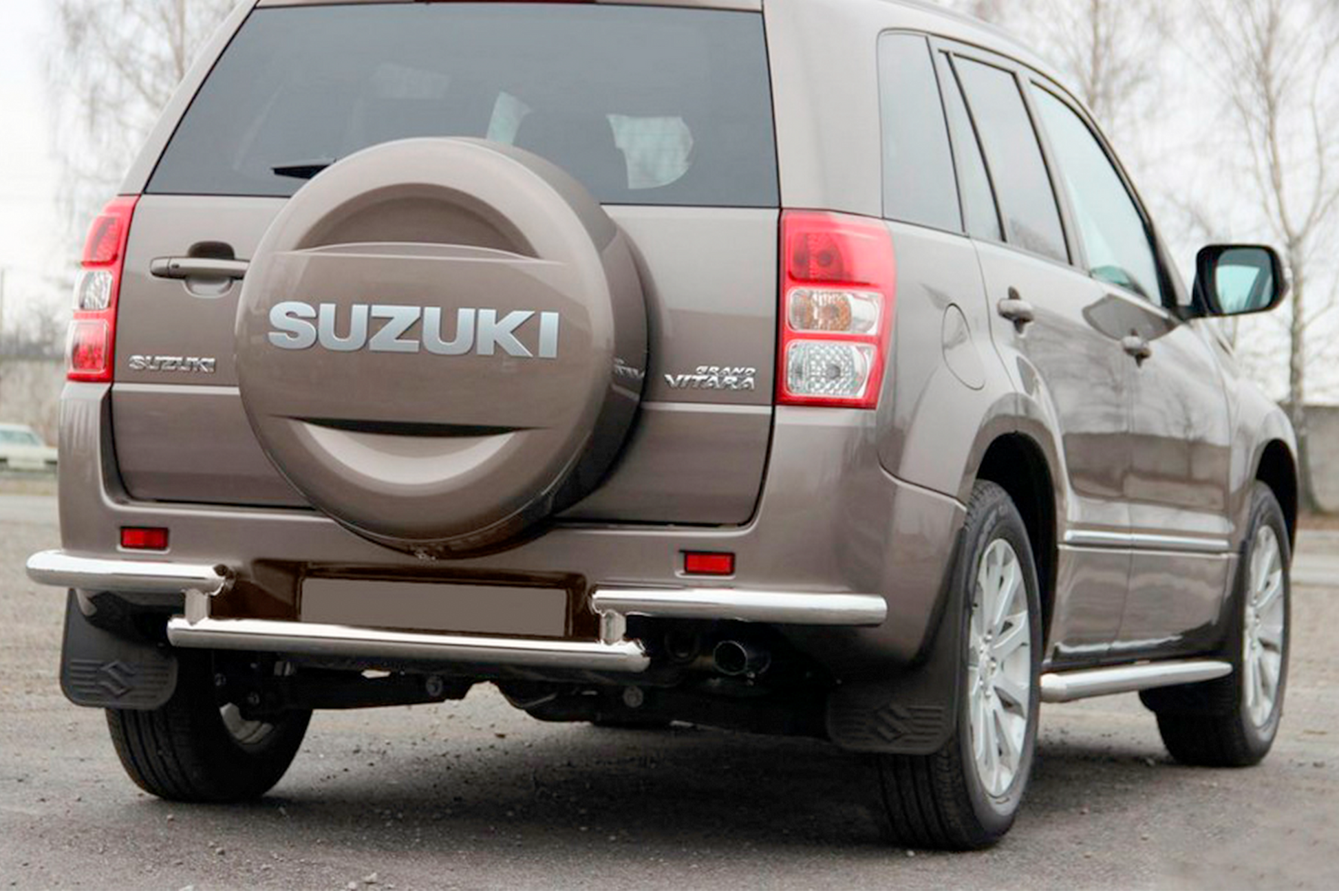 Rear Guard AK003-2 (Stainless Steel) for Suzuki Grand Vitara 2005-2017 - image 3