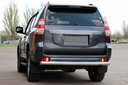 Rear Bar AK002 (Stainless Steel) for Toyota Land Cruiser Prado 150 2009-2023 - image 2