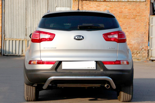 Rear Bar AK007 (Stainless Steel) for Kia Sportage 2010-2015 - image 1