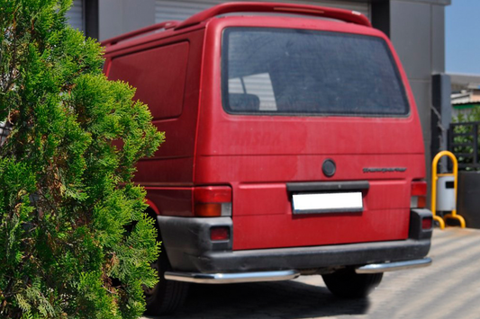 Rear Corner Bars AK003 (2 pcs, stainless steel) for Volkswagen T4 Transporter 1990-2003 - image 2