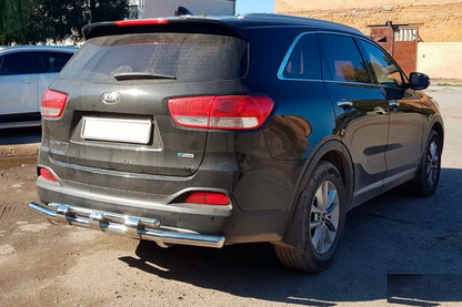 Rear Bar AK015 (Stainless Steel) for Kia Sorento II XM 2009-2014 - image 2