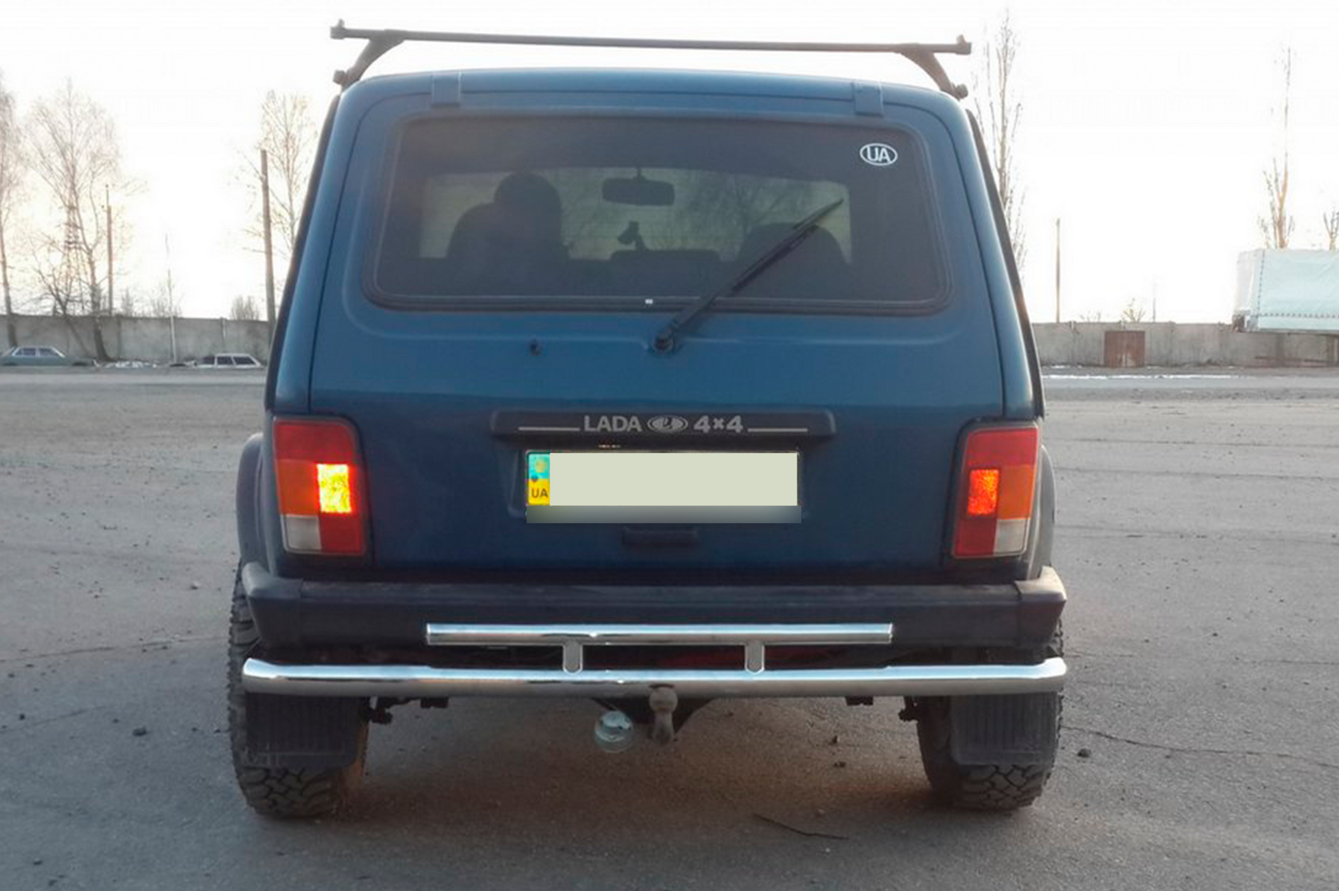 Rear bar AK002 double for Lada Niva та Urban 1977- - image 2