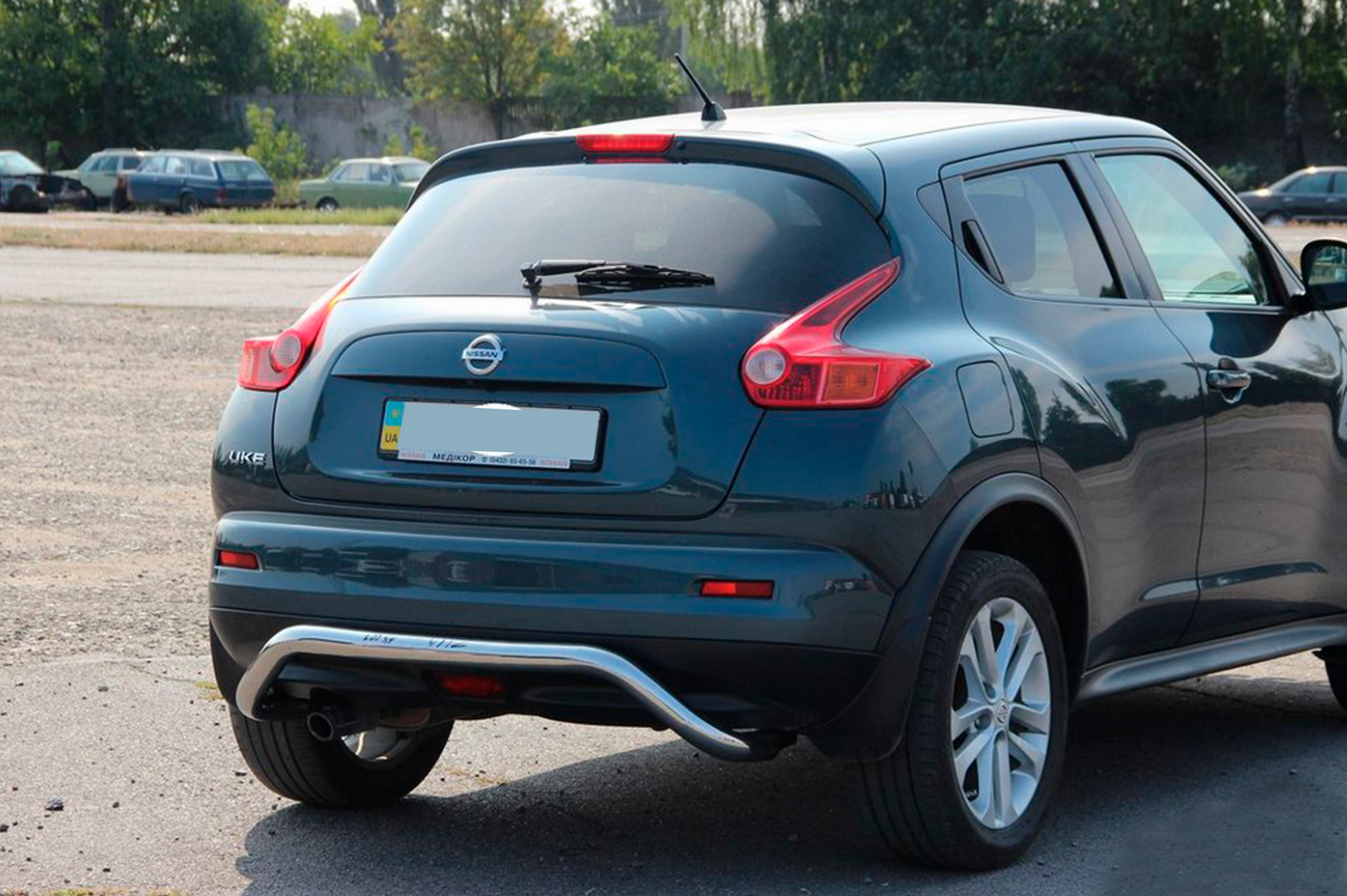Rear Bar AK007 (Stainless Steel) for Nissan Juke 2010-2019 - image 1