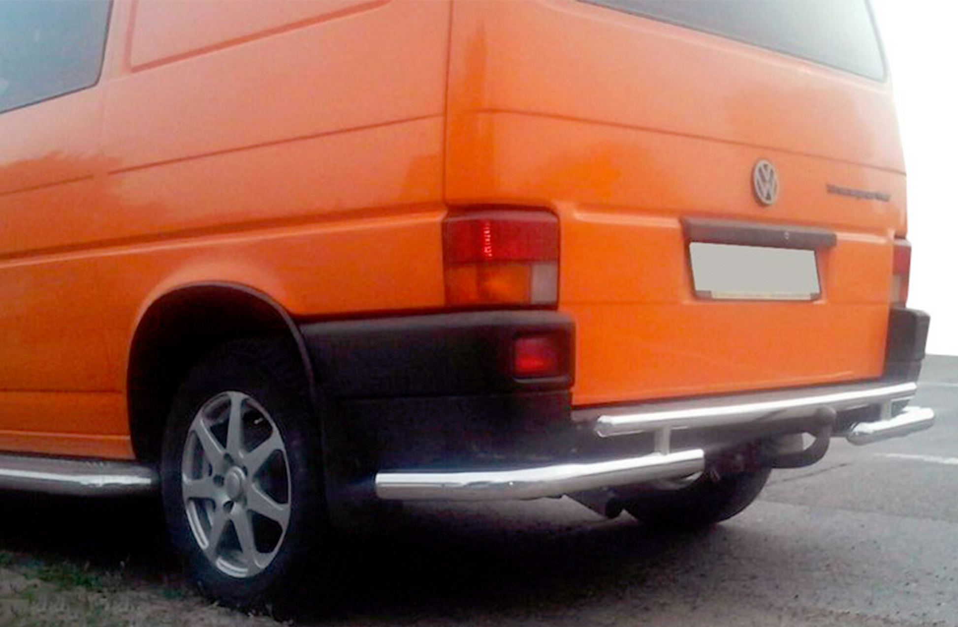 Rear Bar AK003-2 (Stainless Steel) for Volkswagen T4 Transporter 1990-2003 - image 3
