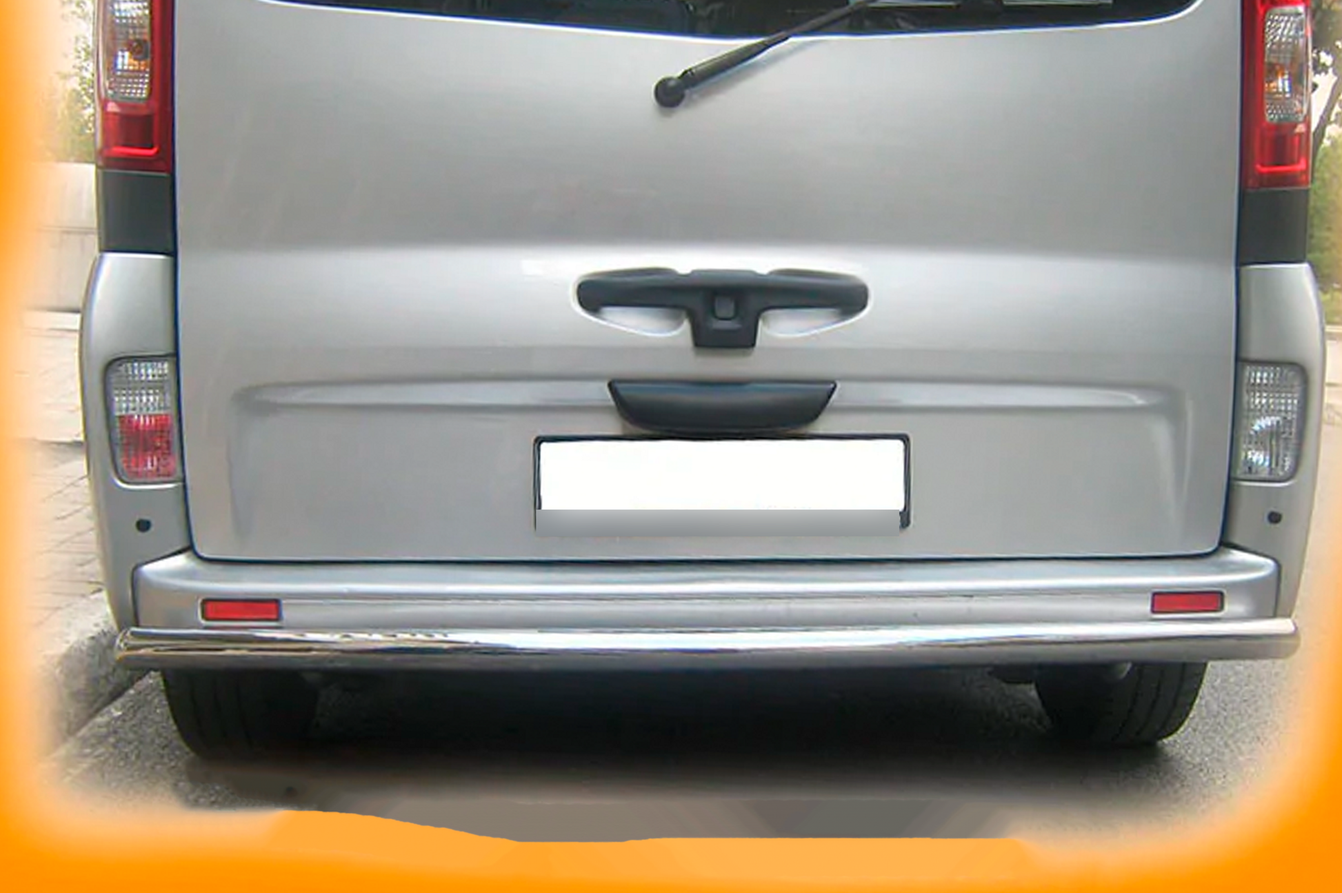 Rear Guard AK002 (Stainless Steel) for Opel Vivaro 2001-2015 - image 4