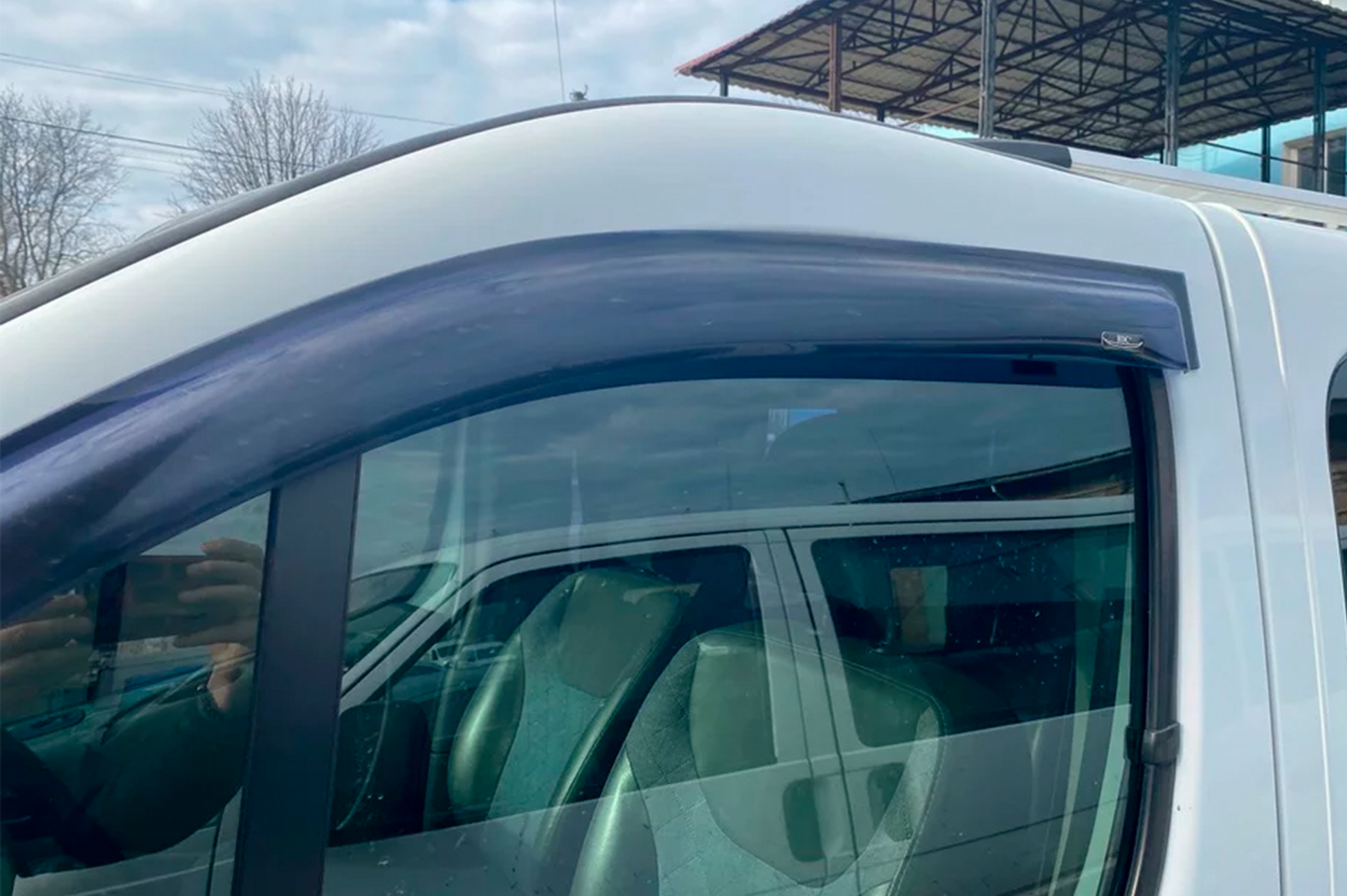Window Deflectors (2 pcs, HIC) for Nissan Primastar 2002-2014 - image 14