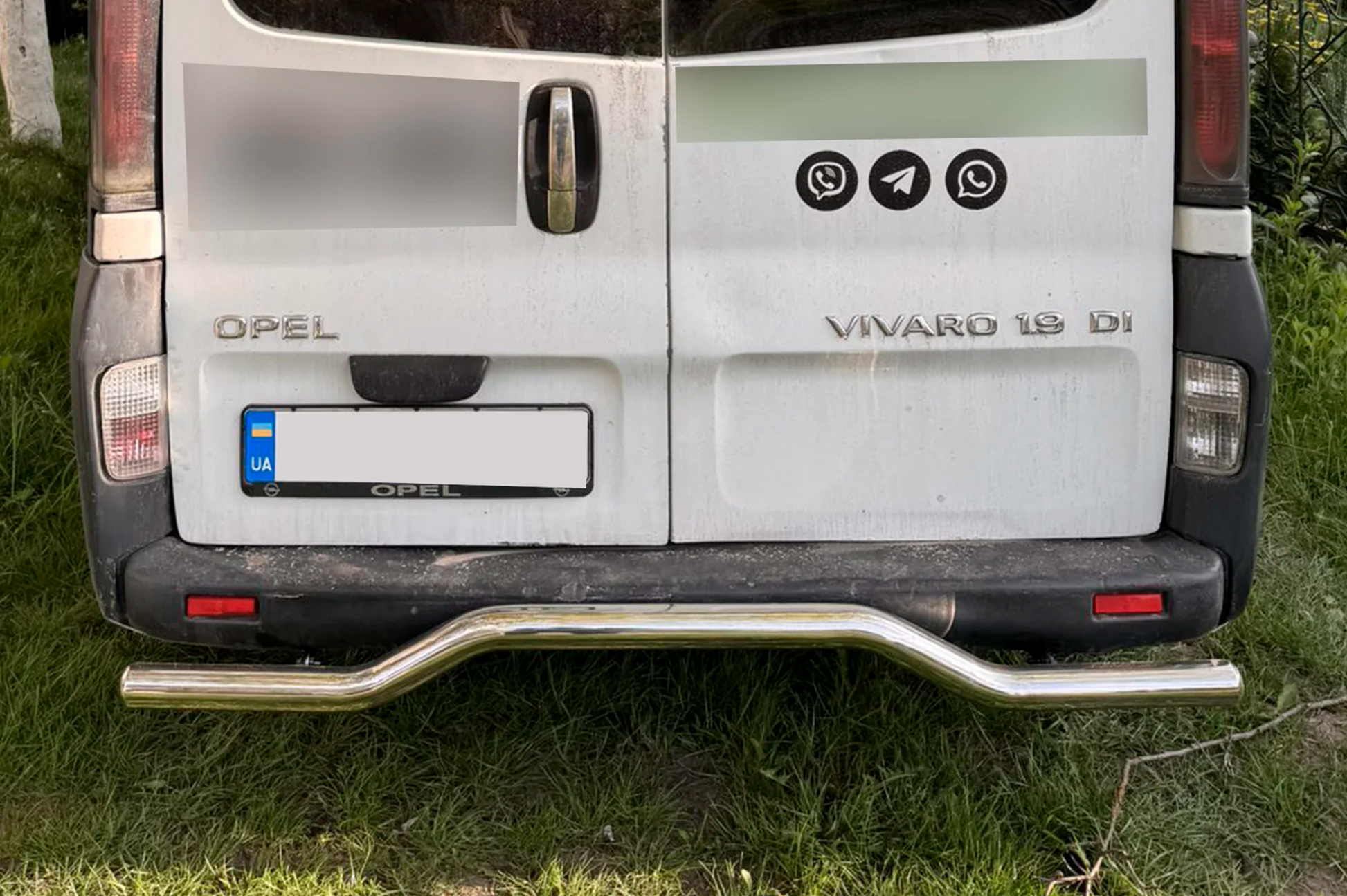 Rear Guard AK006 (Stainless Steel) for Renault Trafic 2001–2015 - image 3