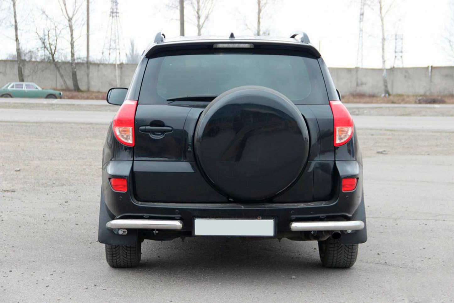 Rear Corner Bars AK003 (2 pcs, stainless steel) for Toyota Rav 4 2006-2013 - image 3