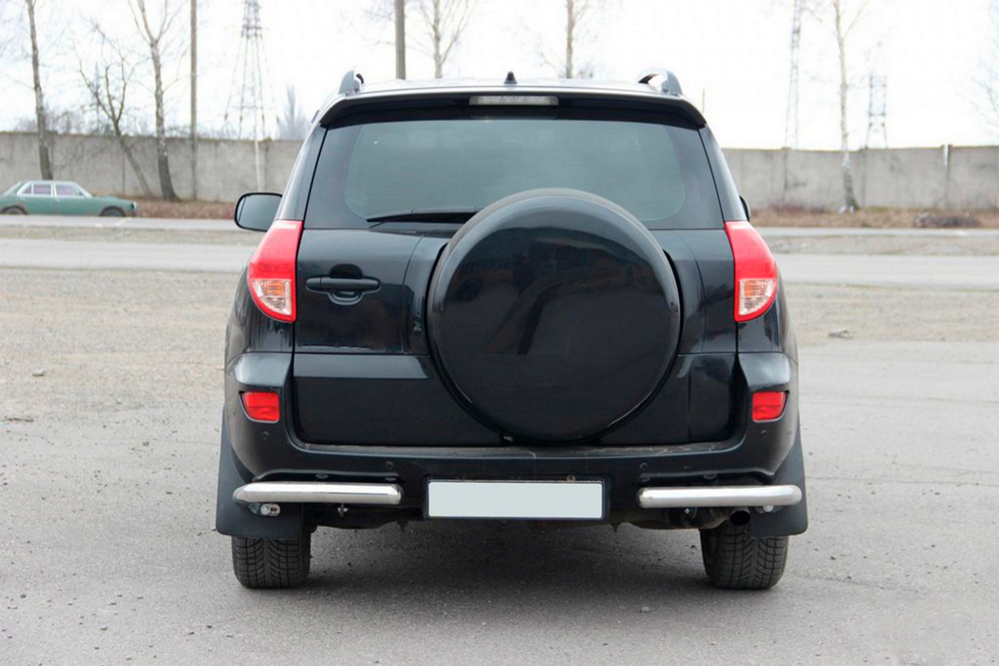 Rear Corner Bars AK003 (2 pcs, stainless steel) for Toyota Rav 4 2006-2013 - image 3