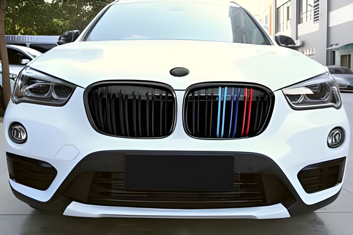 Kidney Grilles M-Look (2015-2019, M-Color) for BMW X1 F48 2015-2022 - image 1