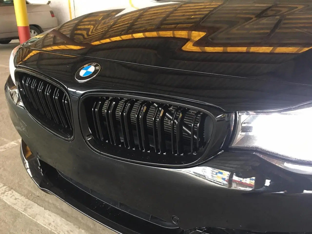 M-Look Kidney Grilles (for F34, Gloss Black) for BMW 3 Series F34 2013–2020 - image 1