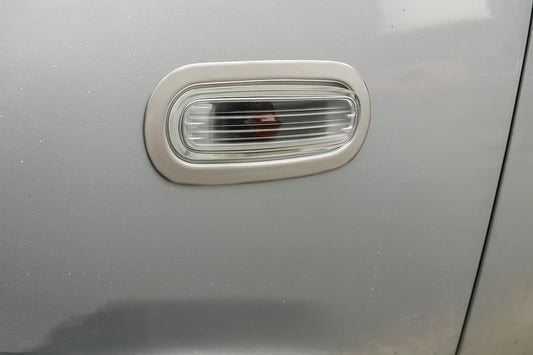 Chrome Turn Signal Covers Carmos (2 pcs, Stainless Steel) for Volkswagen T5 2010-2015 - image 1