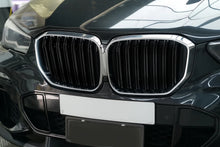 Kidneys M-Look (2019-2022, Gloss Black with Chrome Trim) for BMW X5 G05 2019–2026 - image 1