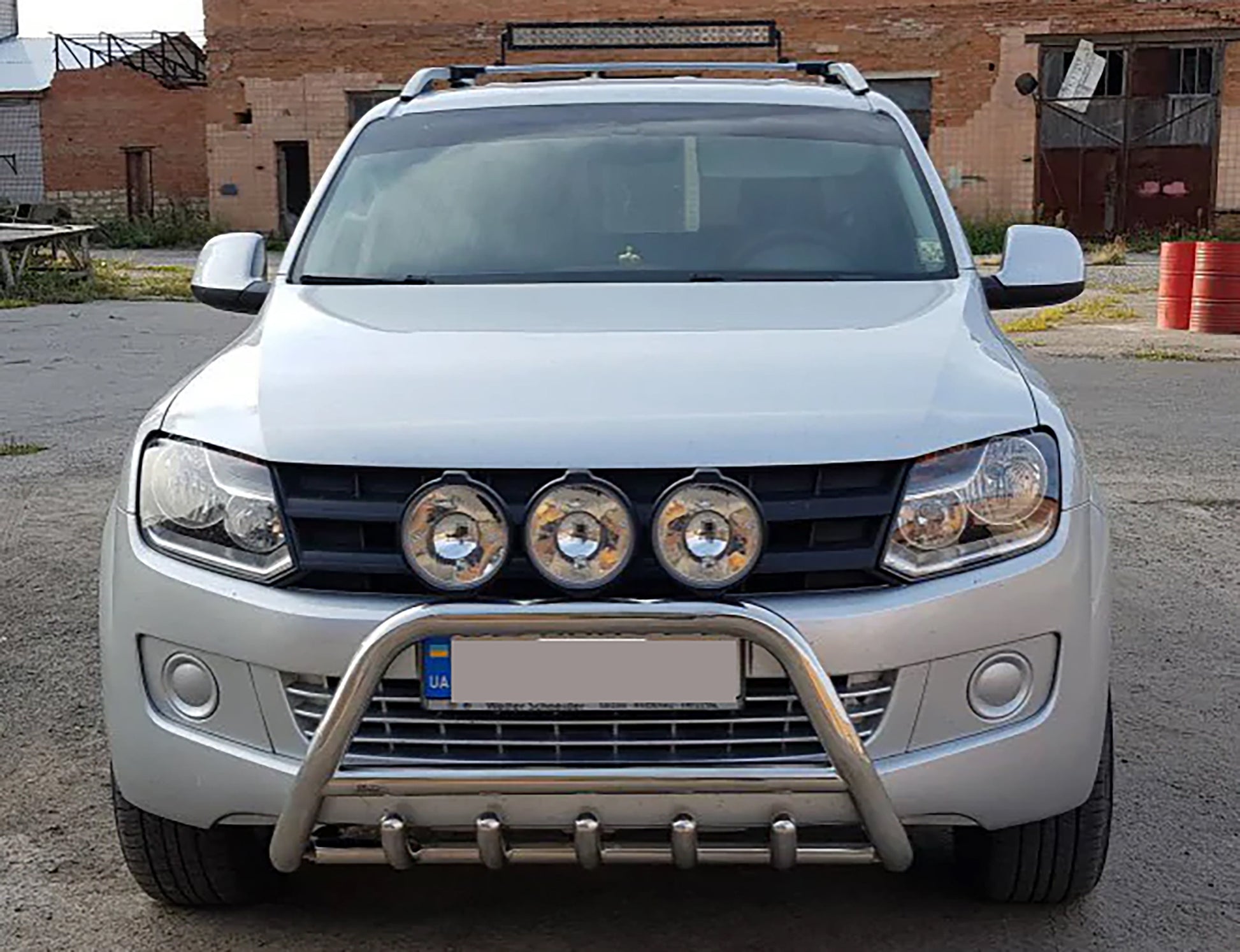 Bull Bar WT003 (Stainless Steel) for Volkswagen Amarok 2010-2022 - image 6