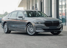 Kidney Grilles 1 Bar (2019-2022, Gloss Black) for BMW 7 Series G11/G12 2015-2022 - image 1