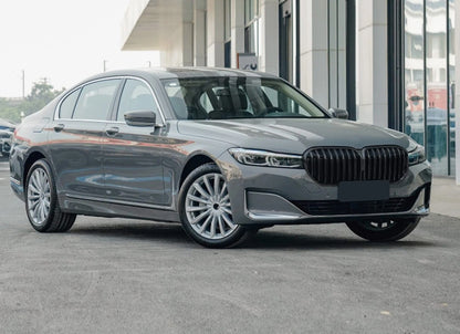 Kidney Grilles 1 Bar (2019-2022, Gloss Black) for BMW 7 Series G11/G12 2015-2022 - image 1