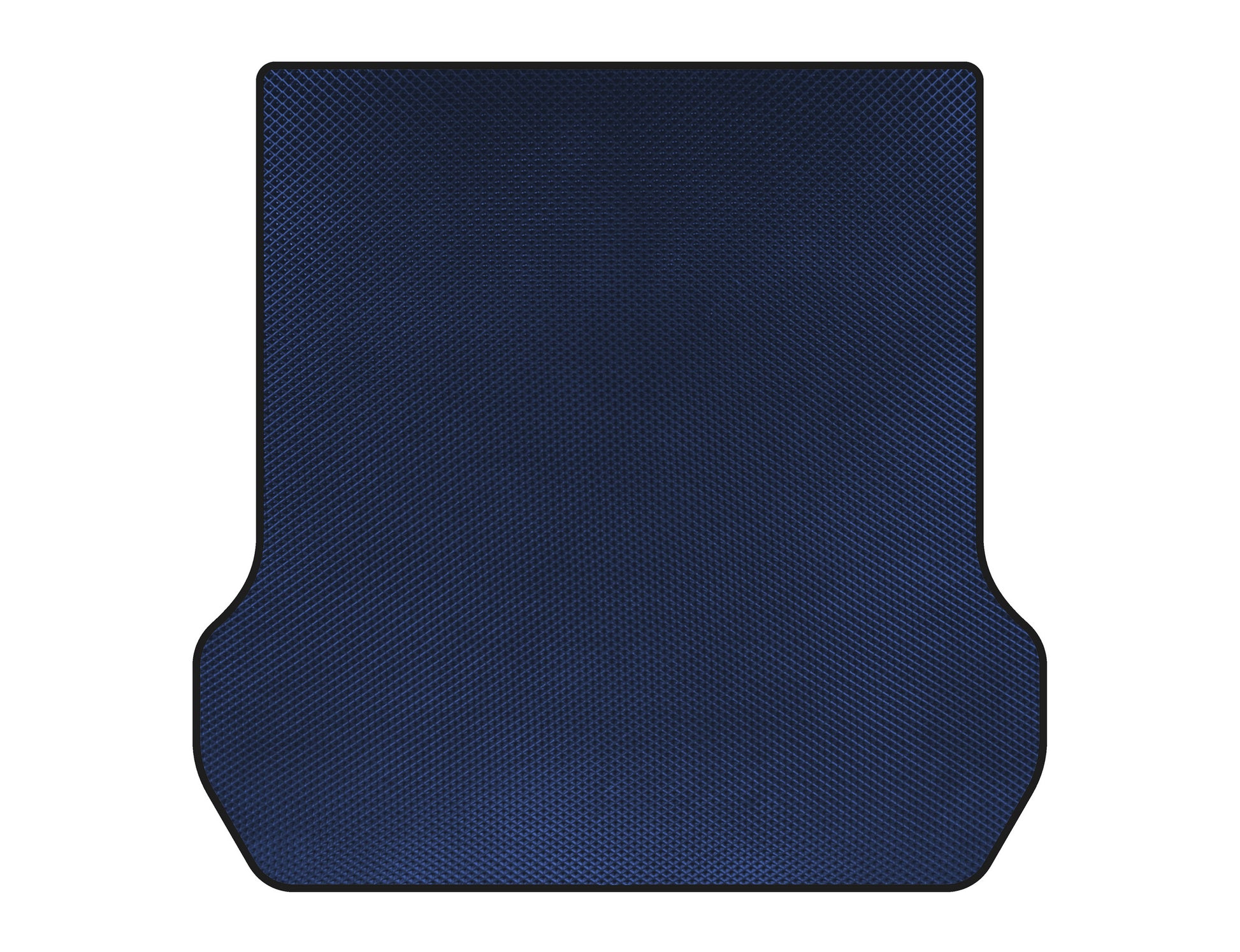 EVA Trunk Mat (up to 2nd row, 2003-2005, 7-seater, Blue) for Opel Zafira A 1998-2005 - image 1