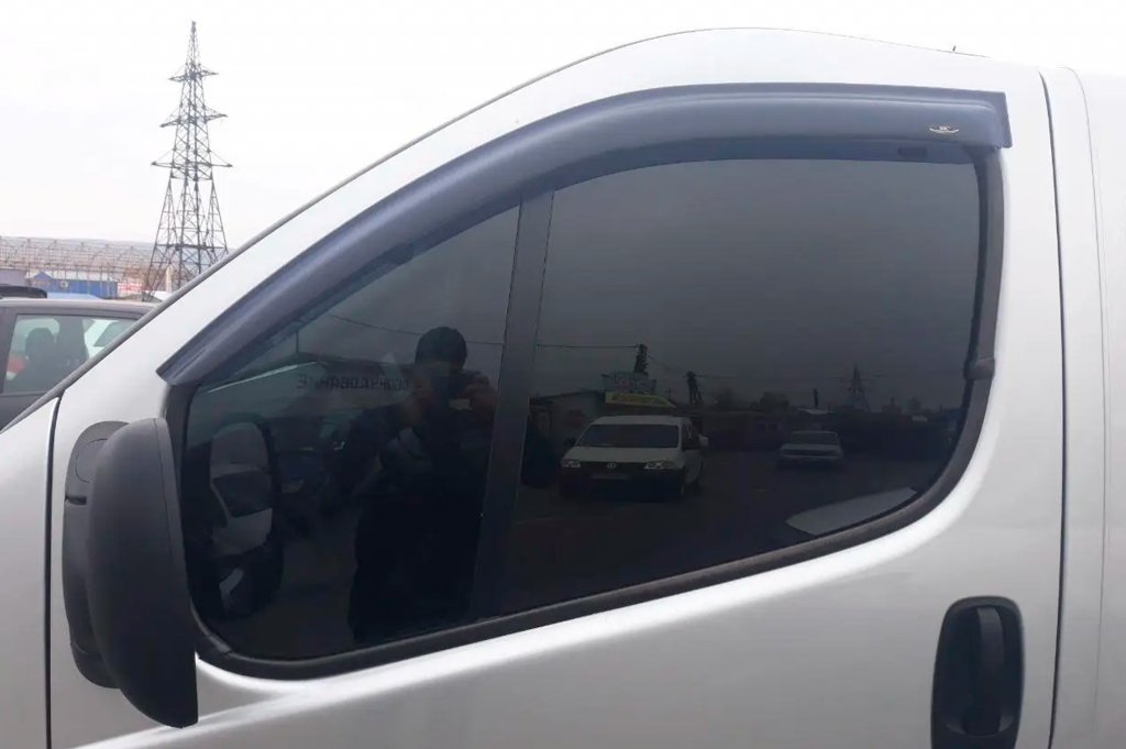 Window Deflectors (2 pcs, HIC) for Nissan Primastar 2002-2014 - image 18