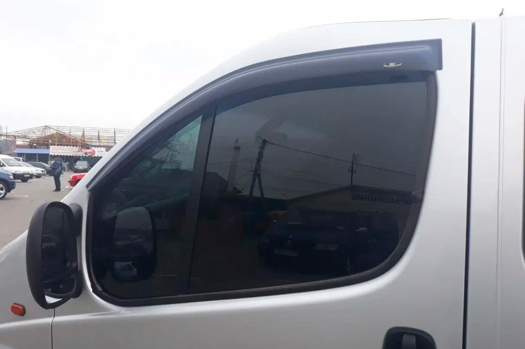 Window Deflectors (2 pcs, HIC) for Opel Vivaro 2001-2015 - image 3