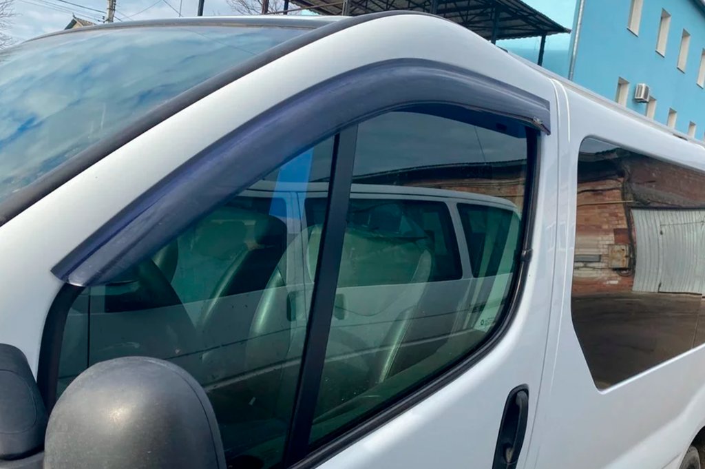 Window Deflectors (2 pcs, HIC) for Nissan Primastar 2002-2014 - image 22